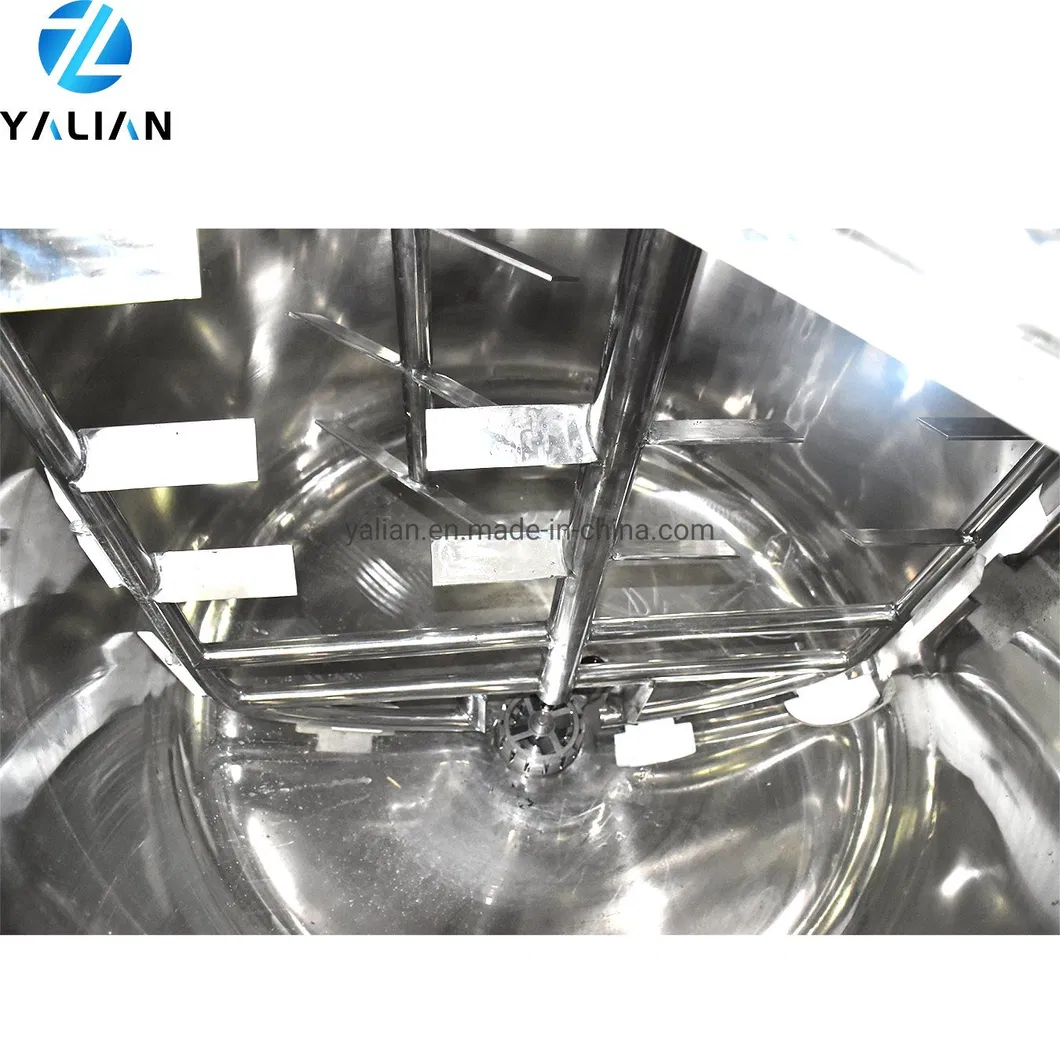 100-1000L Shampoo Bath Gel Sanitary Gel Making Machine Mixing Machine