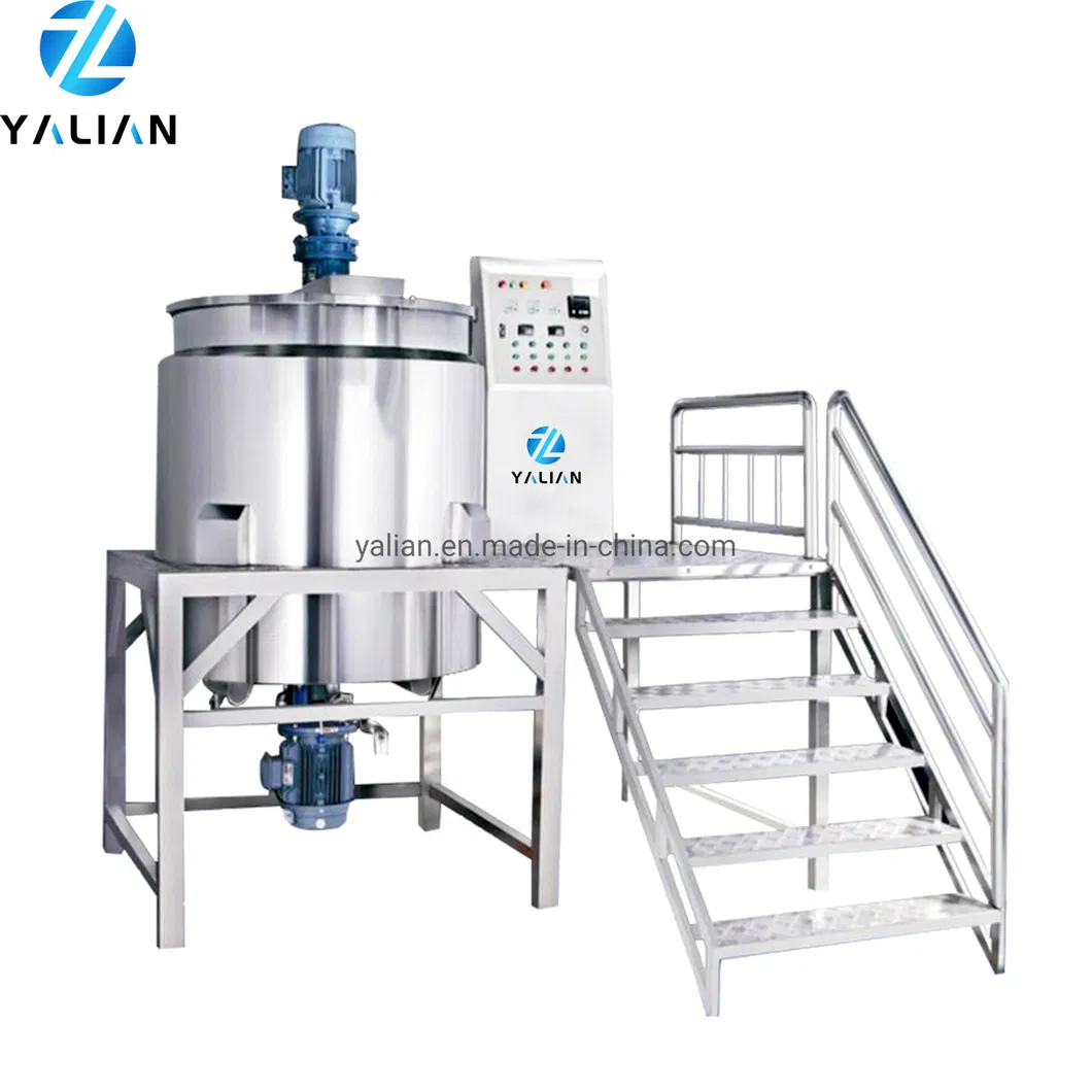 100-1000L Shampoo Bath Gel Sanitary Gel Making Machine Mixing Machine