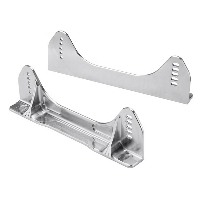 Which materials offer the best performance for CNC machined airframe brackets in high-stress environments