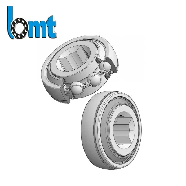 How much radial load can the GW208PPB5 square bore agricultural bearing actually handle in disc harrow applications