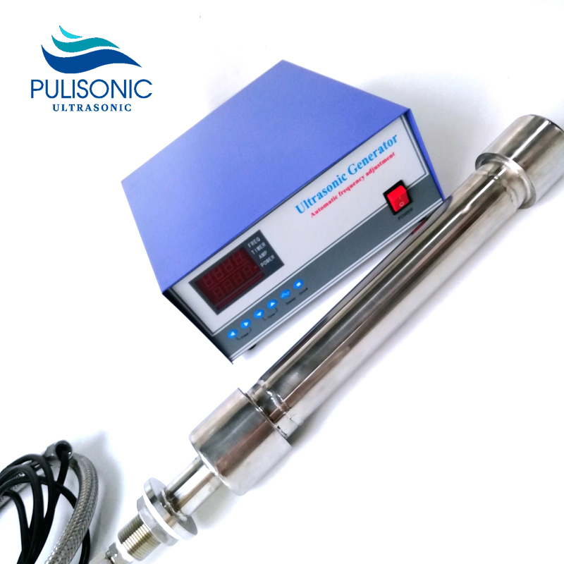 25kHz 1500W Immersible Ultrasonic Tubular Transducer Rod SUS316 for Steel Pipe Cleaning