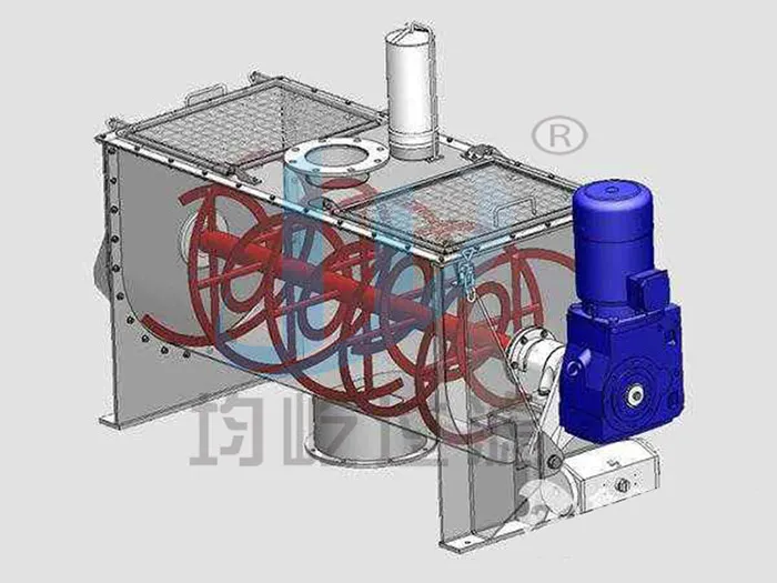 3000L Horizontal Screw Ribbon Mixer