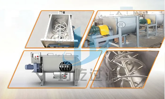 3000L Horizontal Screw Ribbon Mixer