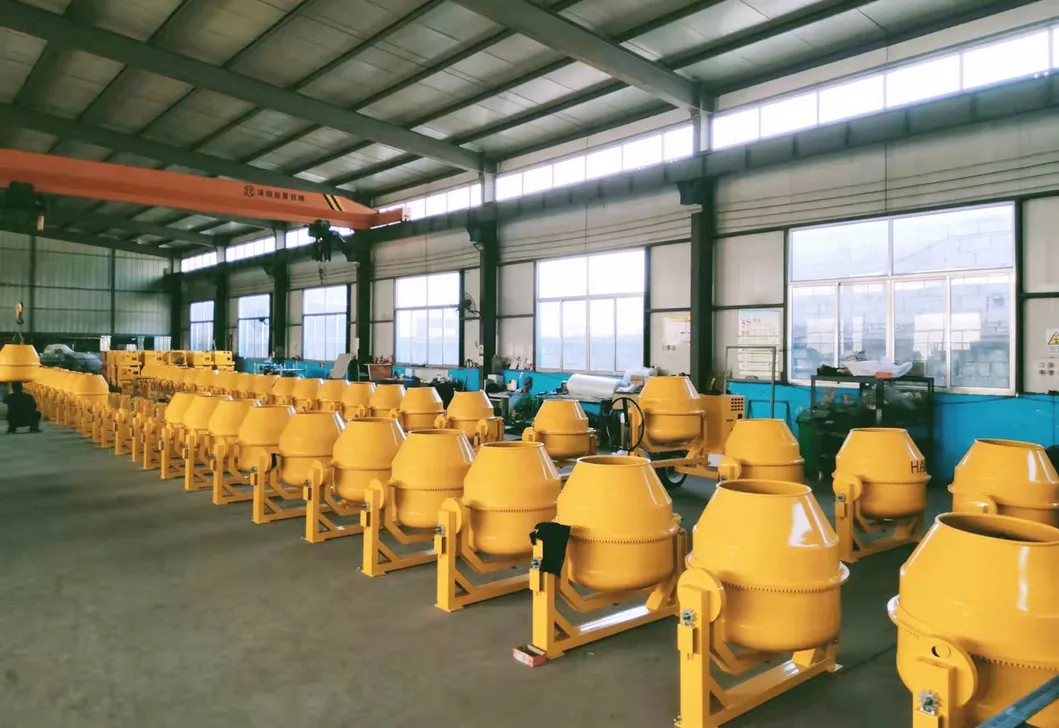 350L Portable Concrete Mixer Small Diesel Cement Mixer From Chinese Factory
