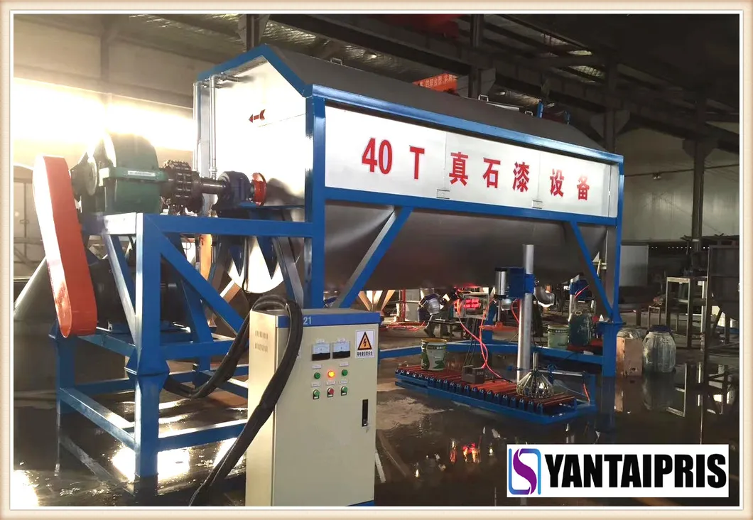 40t Outside Wall Decorative Stone Sand Spay Paints Making Machine