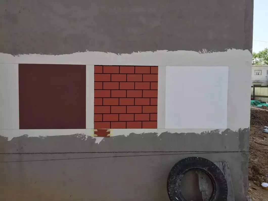 40t Outside Wall Decorative Stone Sand Spay Paints Making Machine