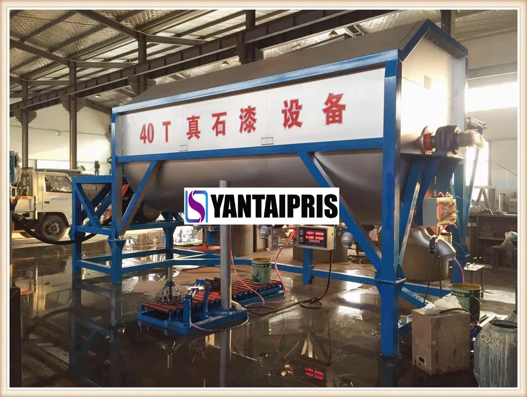 40t Outside Wall Decorative Stone Sand Spay Paints Making Machine