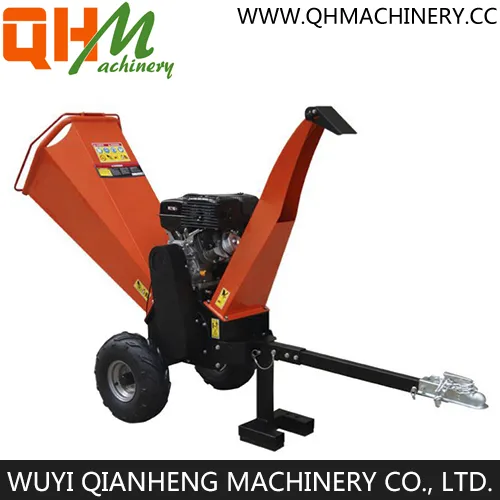 420cc Gasoline Engine Chipper Shredder with Chipping Capacity 100mm