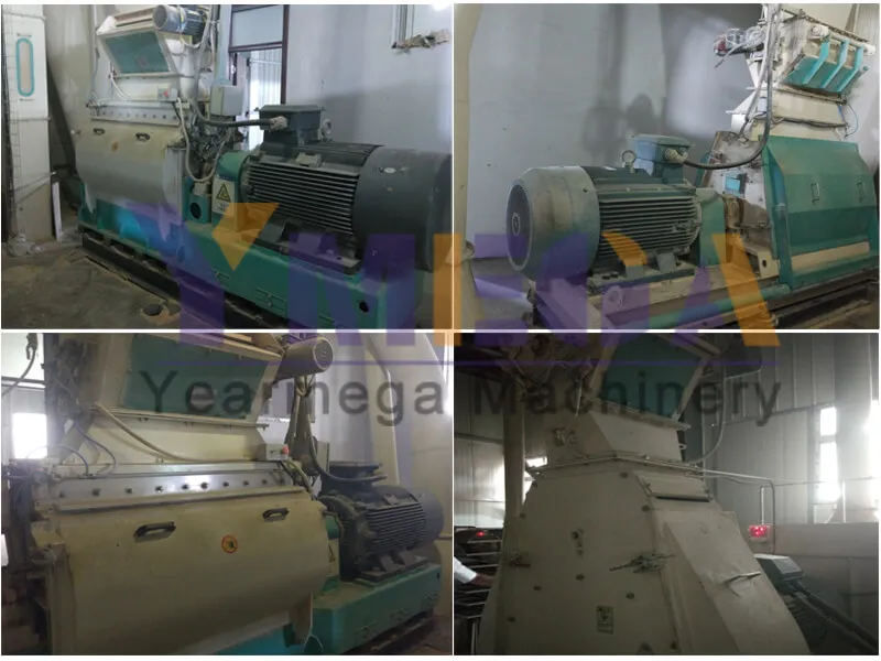 500kg 1t 2t Per Batch Double Paddle Type Feed Mixing Production Machine in Feed Factory