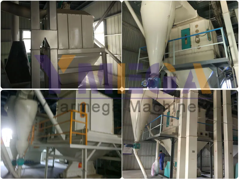 500kg 1t 2t Per Batch Double Paddle Type Feed Mixing Production Machine in Feed Factory