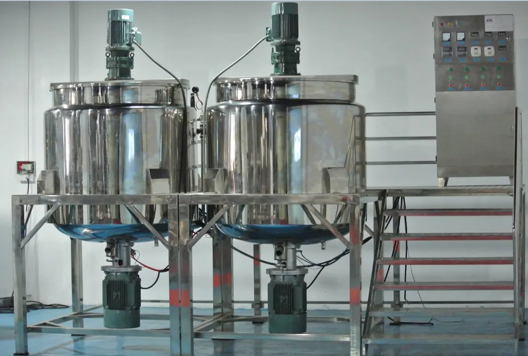 500L High Quality Vacuum Emulsifying Mixer Machine for Laundry Liquid/Shampoo/Dishwashing Liquid Production Homogenizer Emulsifier