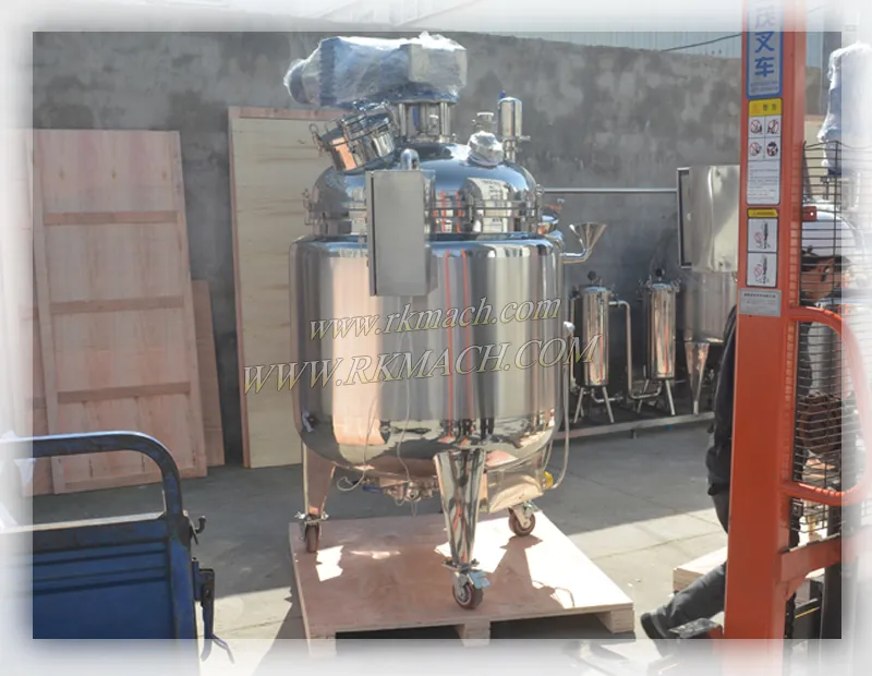 500L Stainless Steel Mixing Tank (G-FL)