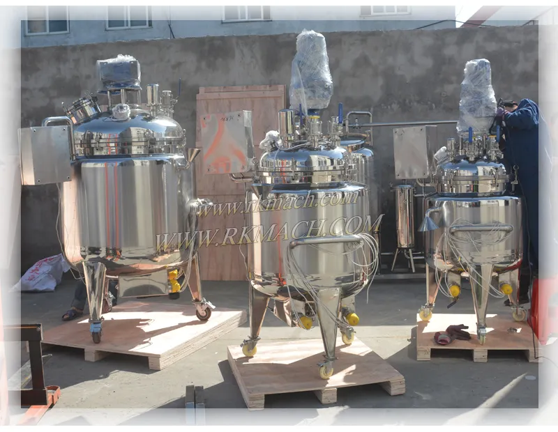500L Stainless Steel Mixing Tank (G-FL)