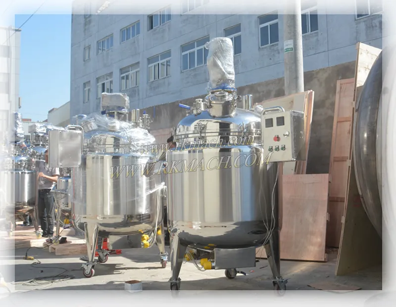 500L Stainless Steel Mixing Tank (G-FL)