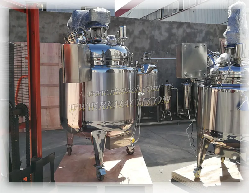 500L Stainless Steel Mixing Tank (G-FL)
