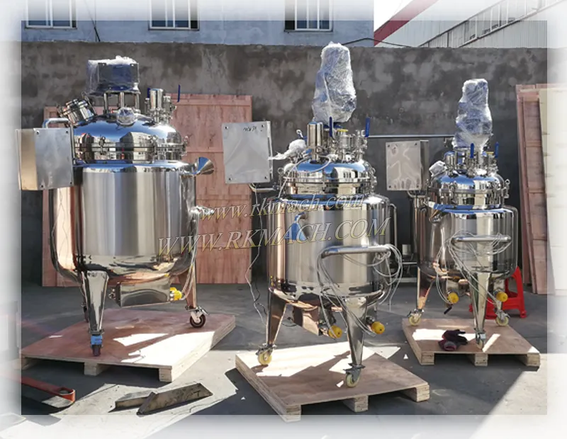 500L Stainless Steel Mixing Tank (G-FL)