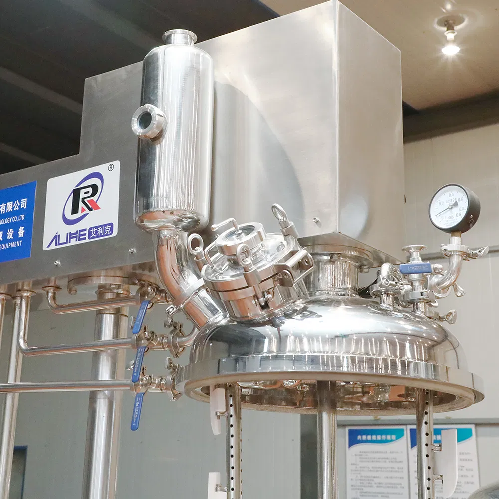 50L Vacuum Emulsifier Homogenizer Cosmetic Pharmacy Chemical Industries Food Lotion Making Machine Small Emulsifier