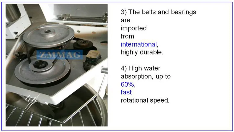 6kg 80kg Hobart Spiral Mixer for Sale 120kg Italy Vancouver (ZMH-50)