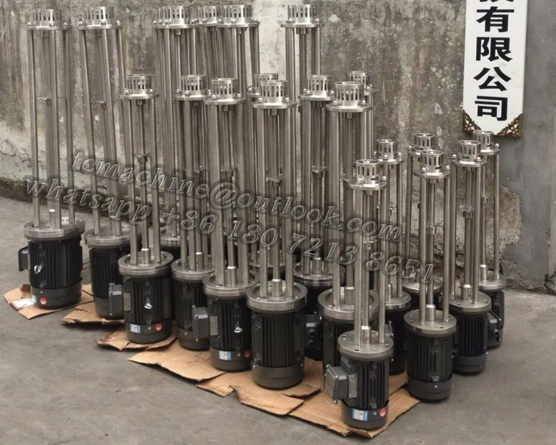 7.5kw High Shear Mixer for Facial Cream