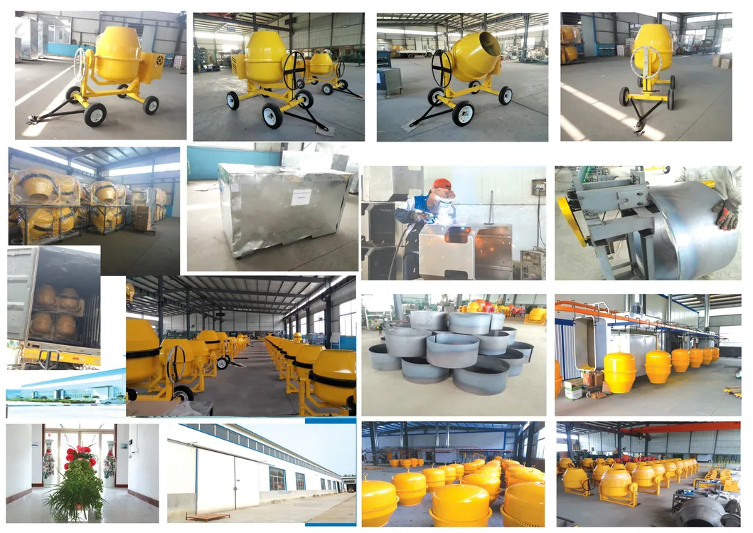 700L 800L Large Capacity Concrete Mixer Portable Mini Cement Mixers Machine Price