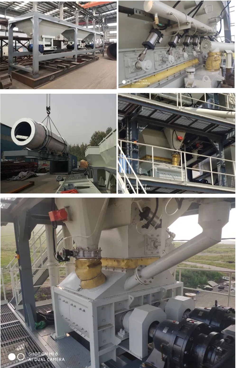 80tph Asphalt Mixing Plant Lb1000 with Mixture Lift for Sale