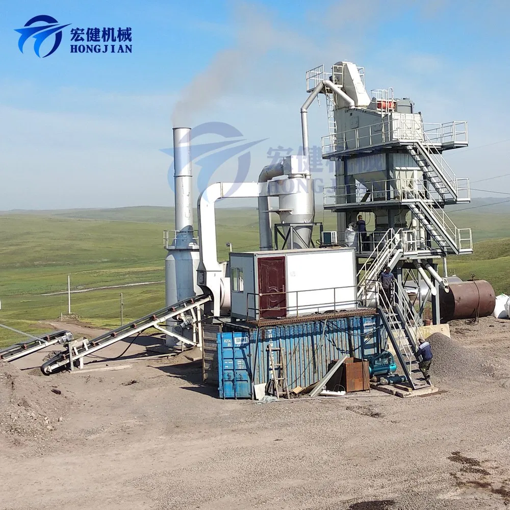 80tph Asphalt Mixing Plant Lb1000 with Mixture Lift for Sale