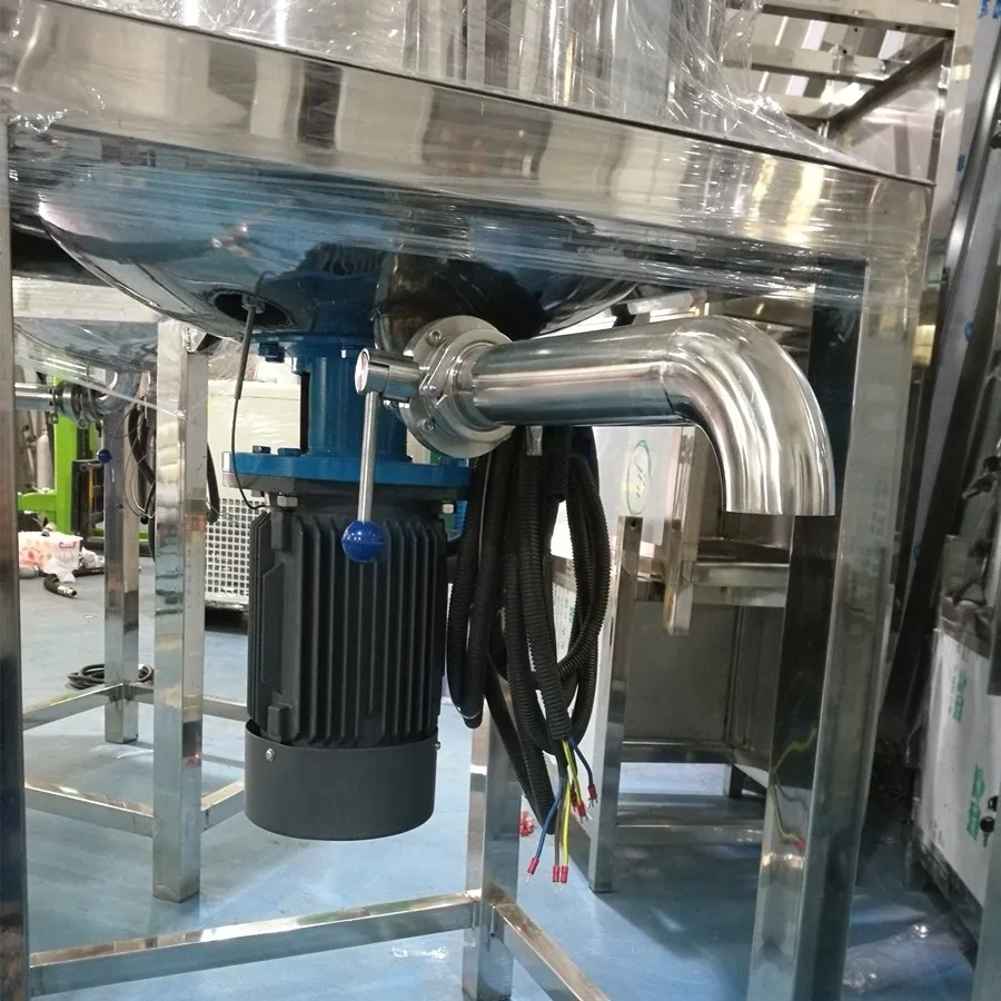 Ailusi 100L High Shear Mixing Tank Liquid Washing Homogenizer Mixer