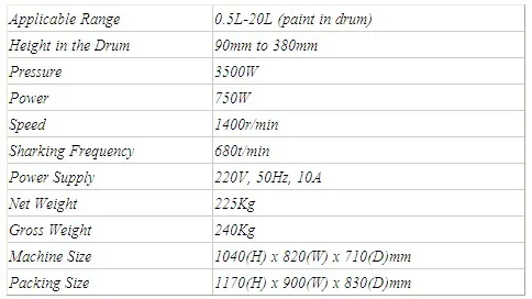 Automatic Clamping Paint Shaker (HT-30C)