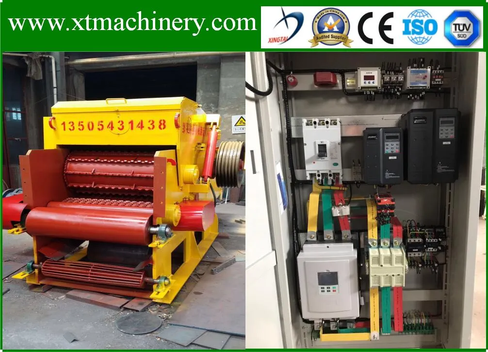 Bx216 Drum Type, 3PCS Designed Blades, Wood Log Chipper