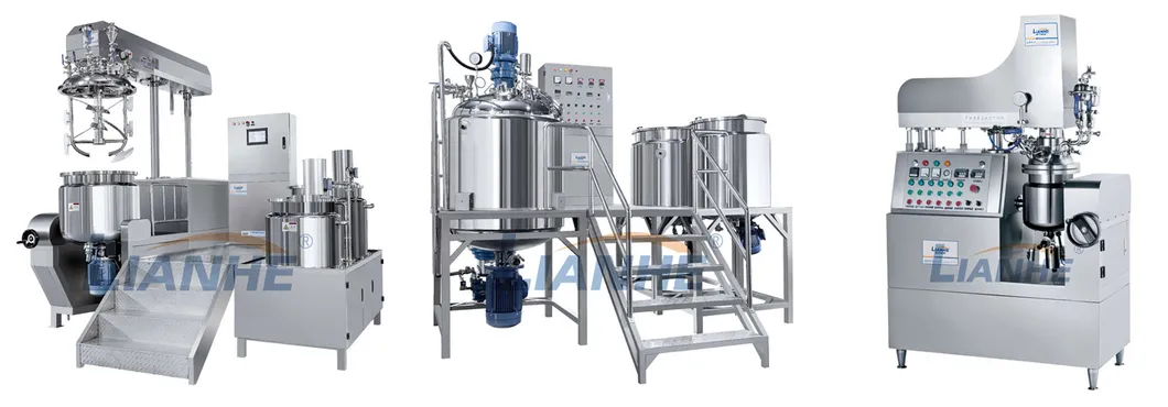 Chemical Industry Vacuum Emulsifying Homogenizing Mixing Pharmaceutical Machine