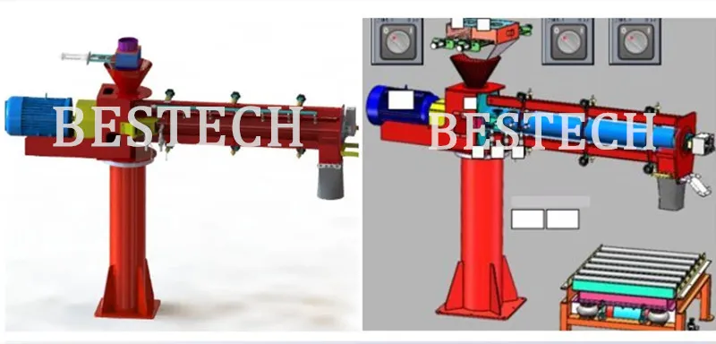 China Continuous Foundry Resin Sand Mixer, Resin Casting Machine