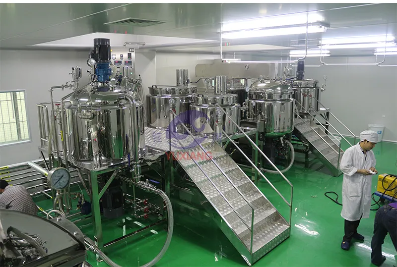 China Excellent Emulsified Machine Blender Mixing Vacuum Emulsifying Mixer