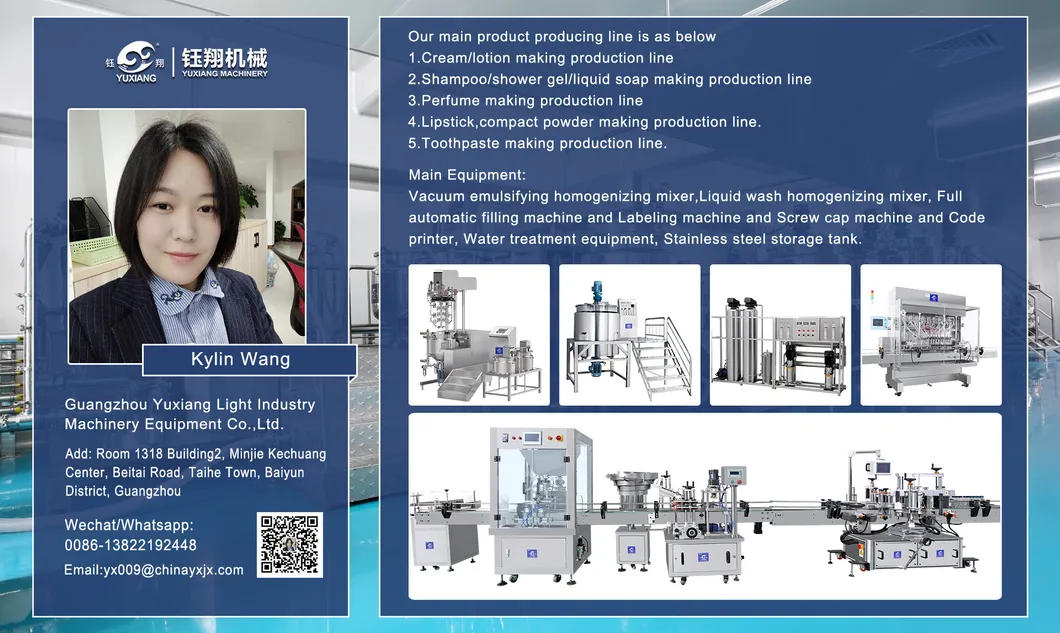 China Excellent Emulsified Machine Blender Mixing Vacuum Emulsifying Mixer