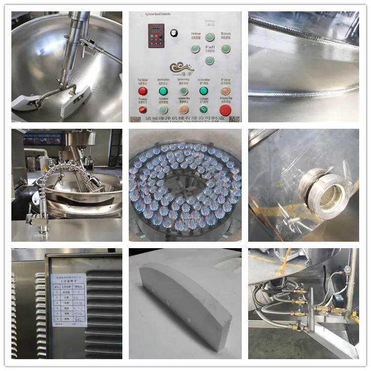 China Manufacturer Curry Paste Cooking Mixer Machine Automatic Cooking Mixer Machine Shawarma Cooking Machine