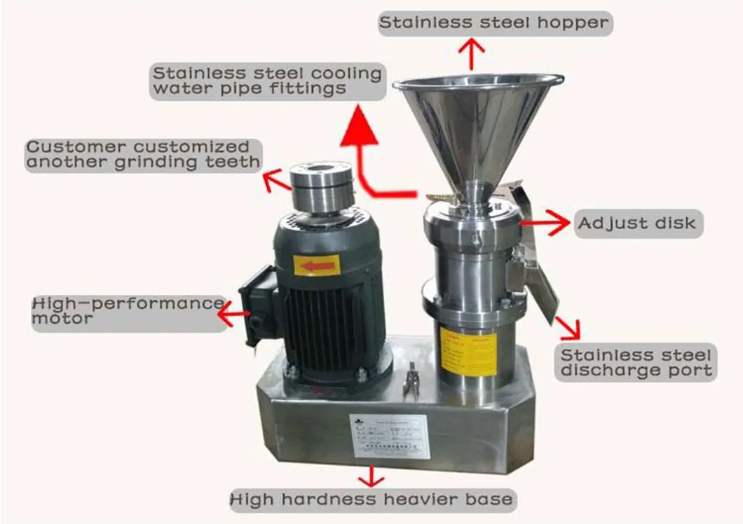 Commercial Stainless Steel Colloid Mill Machine