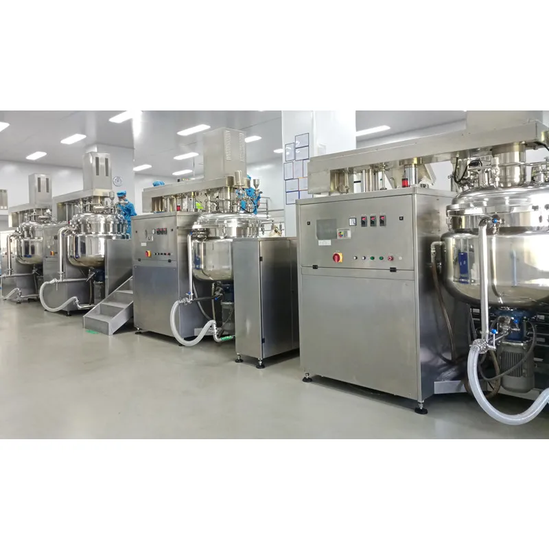 Cosmetic Chemical Shampoo Toothpaste Lotion Cream Production Line