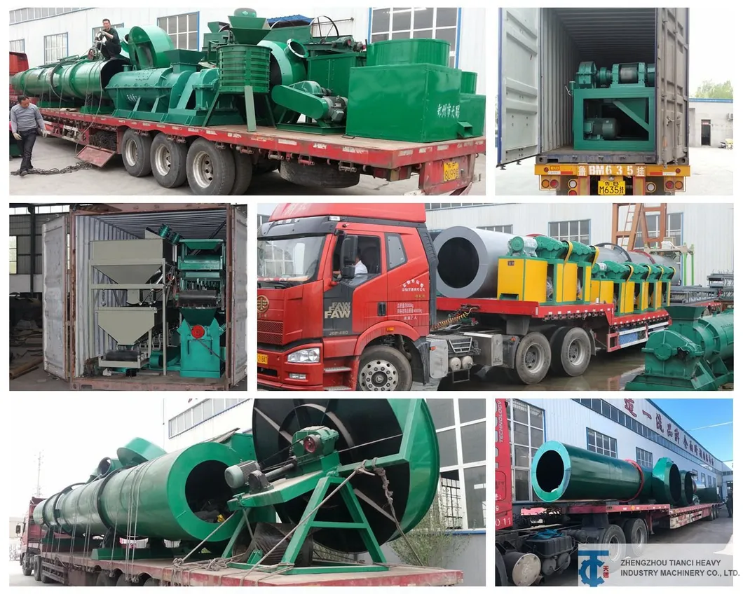 Cow Manure Crushing Machine Fertilizer Crusher