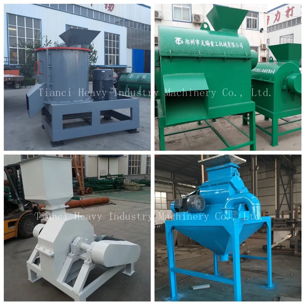 Cow Manure Crushing Machine Fertilizer Crusher