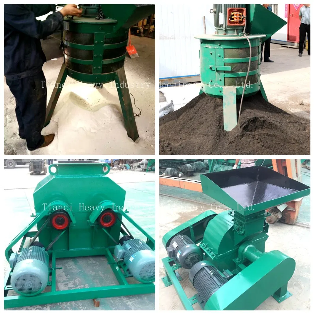 Cow Manure Crushing Machine Fertilizer Crusher
