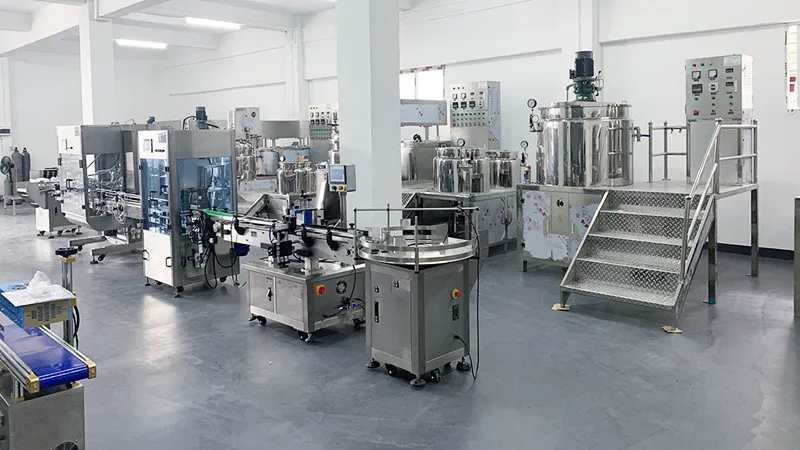 Cream Paste Lotion Products Making Mixing Homogenizing Machine with Emulsifier