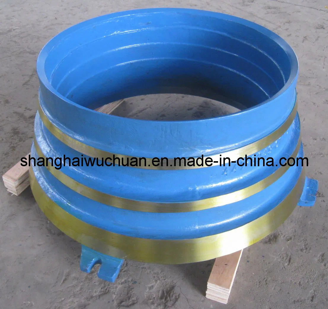 Crusher Wear Parts Mantle and Bowl Liner Compatible with Sandvik H6800