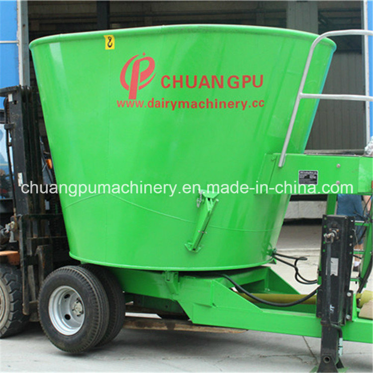Dairy Farm Cow Feed Mixer 9 Cbm Capacity