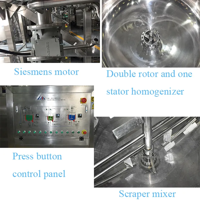 Detergent Liquid Soap Mixer Mixing Equipment