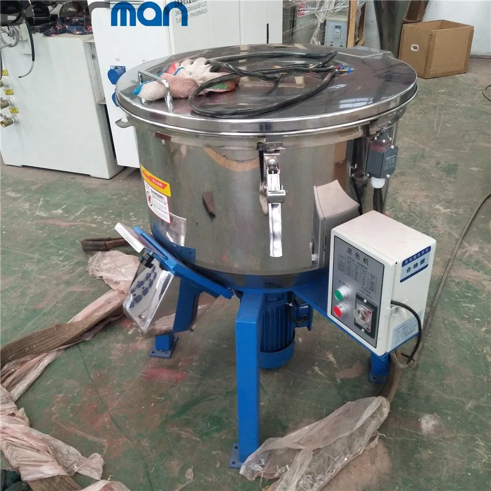 Different Kinds Plastic Mixing Equipment Drying Coloring for PVC Powder PE Granules with Ribbon/Paddle/Screw Types Various Mixer
