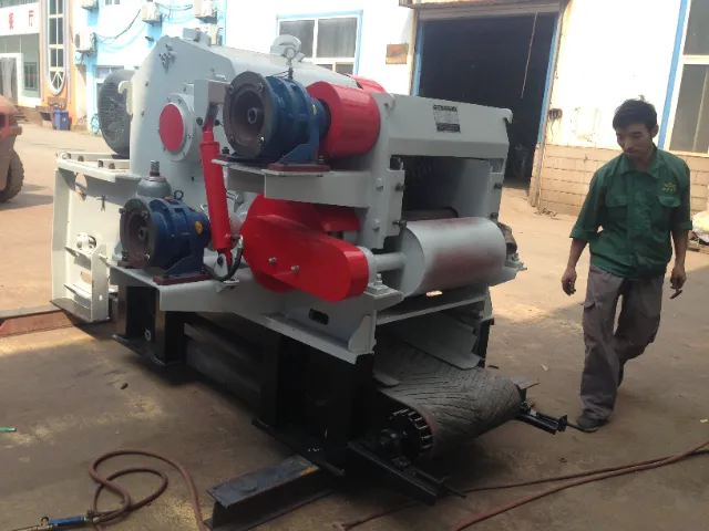Drum Wood Chipper Wood Log Chipping Machine