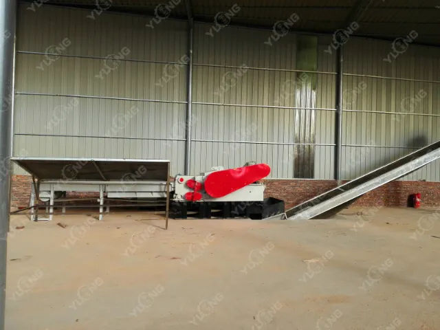 Drum Wood Chipper Wood Log Chipping Machine