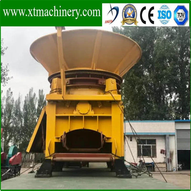 Easy Operation, Rotary Cutting, Finished Size Adjustable Tree Root Chipper
