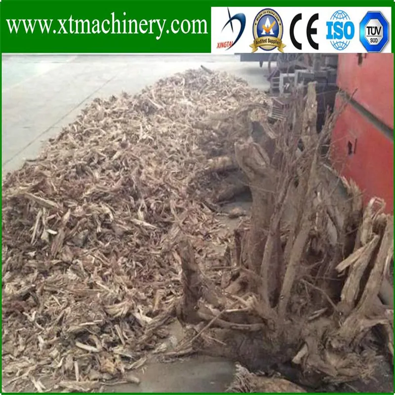 Easy Operation, Rotary Cutting, Finished Size Adjustable Tree Root Chipper