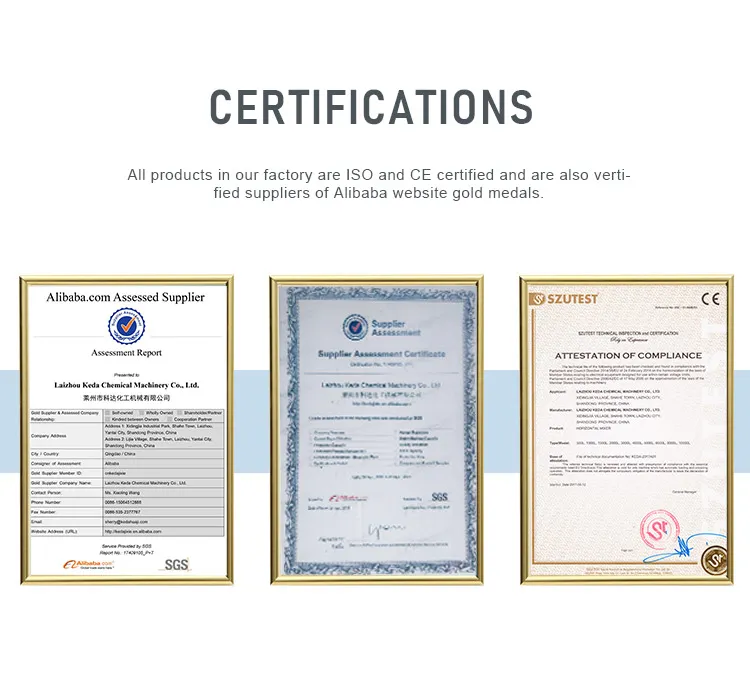 EVA Hot Melt Adhesive Double Z Blades Mixer 1500L Sigma Kneader for Aluminum Stearate