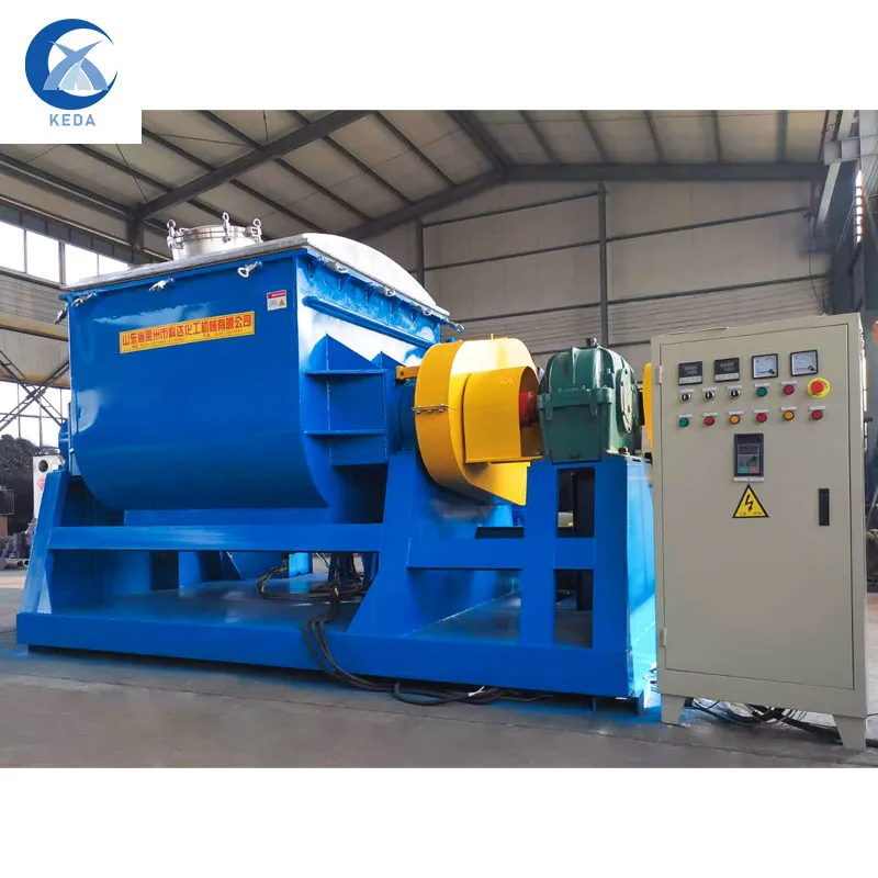 EVA Hot Melt Adhesive Double Z Blades Mixer 1500L Sigma Kneader for Aluminum Stearate